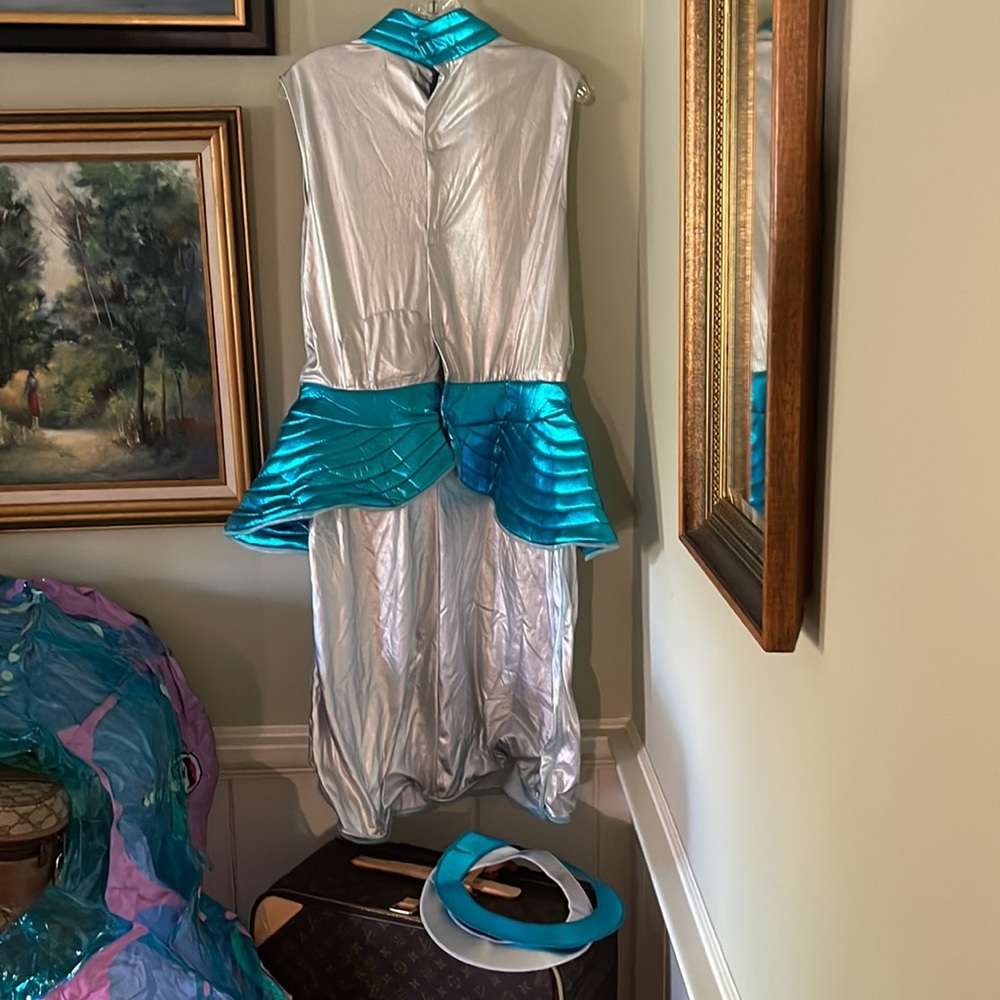 JELLYFISH CUSTOM HALLOWEEN COSTUME ADULT MEDIUM AWARD WINNER! 3PC! BLOW UP SEA - Picture 17 of 17